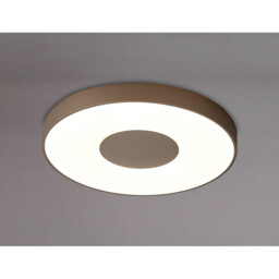 Coin Round Ceiling 100W LED With Remote Control 2700K-5000K, 6000lm, Sand Brown, 3yrs Warranty - thumbnail 2