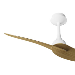 Ipanema 1m 32W Twin Blade Ceiling Fan (No Light), Remote Control, White/Wood, 5yrs Warranty - thumbnail 5