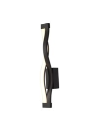Sahara Wall Light 6W LED 2800K, 420lm, Brown Oxide, White Acrylic