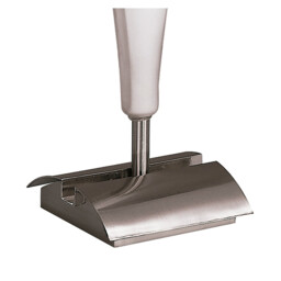 Java Table Lamp Small 1 Light E14, Satin Nickel/Frosted White Glass - thumbnail 3