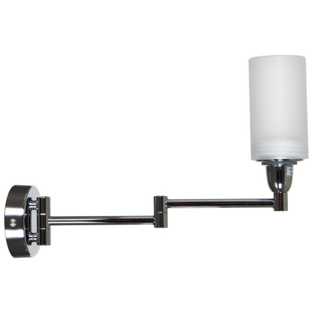 Classic Bathroom Wall Light Chrome IP44