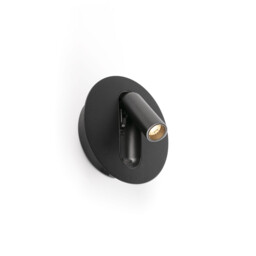 Timit USB C Reading Wall Light Matt Black 2700K