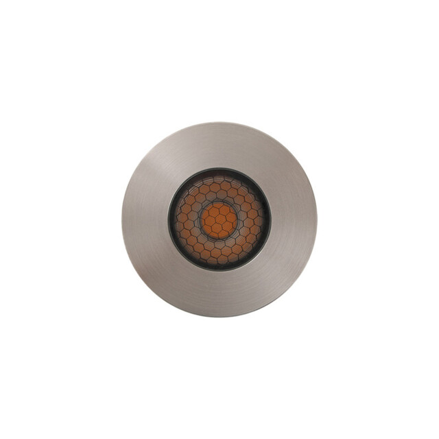Vorya 4.5cm Outdoor Recessed Ground Light Stainless Steel LED 3000K IP65 5W - image 1