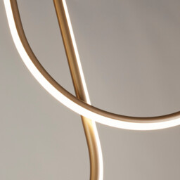 Chime LED Flush Light, Bronze Metal - thumbnail 3
