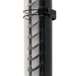 Scuba 60cm Outdoor Flush Wall Lamp Black 2700K IP65 - thumbnail 5