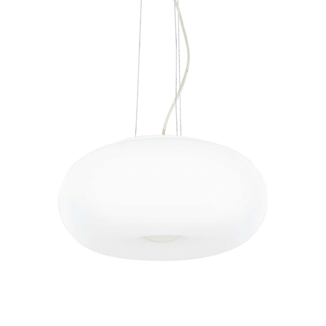 Ulisse  3 Light  Small Globe Ceiling Pendant White, E27