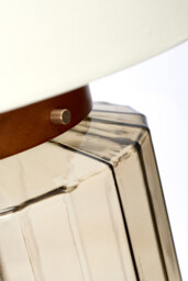 Luga Table Lamp - Natural, Aged Brass, Glass - thumbnail 5