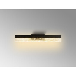 Victor Wall Lamp, 8W LED, 3000K, 600lm, IP44, Sand Black - thumbnail 3