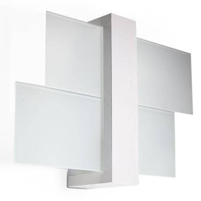 Feniks 1 Light Flush Wall Light White, E27 - image 1