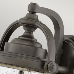Hinkley Willoughby Outdoor Wall Lantern Oil Rubbed Bronze, IP44 - thumbnail 2