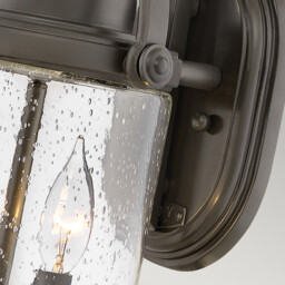 Hinkley Willoughby Outdoor Wall Lantern Oil Rubbed Bronze, IP44 - thumbnail 3