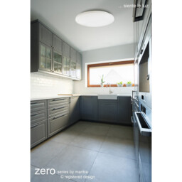 Zero Smart Ceiling, 56W LED, 3000-5000K Tuneable White, 3500lm, Remote Control, White, 3yrs Warranty - thumbnail 3