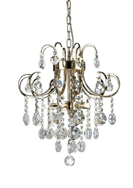 Rosina Ceiling Pendant 5 Light French Gold, Crystal - image 1