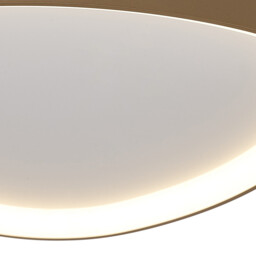 Niseko II Triangular Ceiling 61cm 50W LED, 2700K-5000K Tuneable, 3000lm, Remote Control, Gold, 3yrs Warranty - thumbnail 5