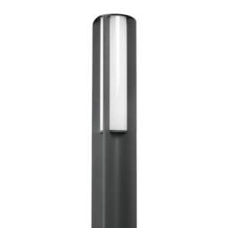 Bu LED 4 Light Outdoor Lamp Post Dark Grey IP65 - thumbnail 2