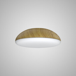 Kazz Ceiling 38cm Round, 4 x E27 (Max 20W LED), Wood - thumbnail 2