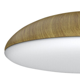 Kazz Ceiling 38cm Round, 4 x E27 (Max 20W LED), Wood - thumbnail 3