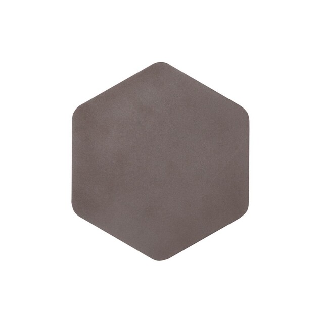 Altona Magnetic Base Wall Lamp, 12W LED 3000K 498lm, 20, 19cm Vertical Hexagonal Centre, Coffee, Acrylic Frosted Diffuser - image 1