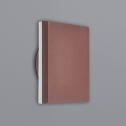 Bora Square Wall Lamp, 9.6W LED, 3000K, 720lm, IP54, Rust Brown, 3yrs Warranty - thumbnail 2
