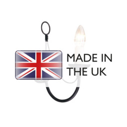 Carisbrooke 1 Light Indoor Candle Wall Light Black, E14 - thumbnail 5