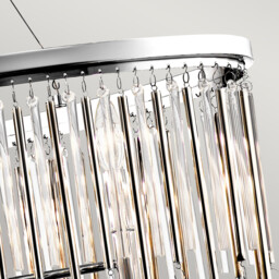 Kichler Piper Pendant Ceiling Light Polished Chrome - thumbnail 3