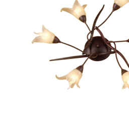 (0024 004) Florida Ceiling 6 Light E14, Brown/Black Oxide - thumbnail 3