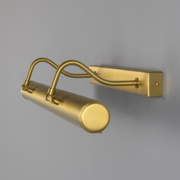 Dublin 60cm Picture Light, Satin Brass - thumbnail 3