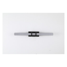 Parma LED Wall Lamp, Matt Black Metal & Clear Glass - thumbnail 2