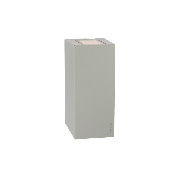 Lillehammer Integrated LED Outdoor 2 Light Up, Down Wall Light Aluminium , IP54 - image 1