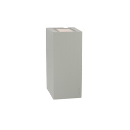 Lillehammer Integrated LED Outdoor 2 Light Up, Down Wall Light Aluminium , IP54 - thumbnail 1