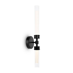 Maytoni Stelo Modern 2 Light Integrated LED Wall Lamp Black 3000K - thumbnail 2