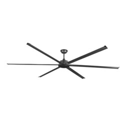 Rotterdam XXXL 300cm Ceiling Fan Matt Black - 6 Blade - thumbnail 1