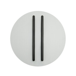 Neapolis 40cm Integrated Led Wall Lamp Sandy Grey-Black Matt LED 3000K Dimmable