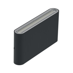 Jens Outdoor Modern Wall Lamp Black, 3000 - 5700K, IP65 - thumbnail 1
