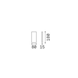 Post-It Outdoor Up Down Wall Lamp White 2x LED 620lm 3000K IP65 - Driver Required - thumbnail 2