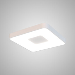 Coin Square Ceiling 80W LED With Remote Control 2700K-5000K, 3900lm, White, 3yrs Warranty - thumbnail 2