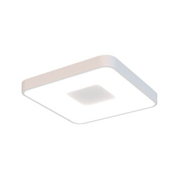 Coin Square Ceiling 80W LED With Remote Control 2700K-5000K, 3900lm, White, 3yrs Warranty - thumbnail 1