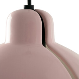 Venice 20cm Dome Pendant Ceiling Light Pink - thumbnail 2