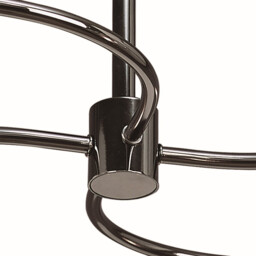 Sphere Semi Flush 4 Light G9, Black Chrome - thumbnail 5