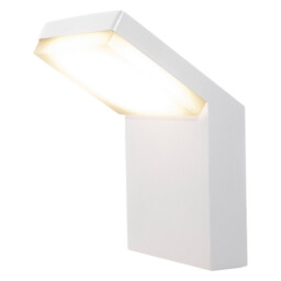 Alpine Wall Lamp, 6W LED, 3000K, 510lm, IP65, White, 3yrs Warranty