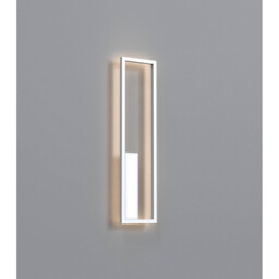 Boutique Rectangle Wall Lamp, 40W LED, 3000K, 2250lm, White, 3yrs Warranty - thumbnail 2