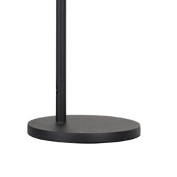 Sal Tall Table Lamp With Inline Switch 1 Light GU10, Satin Gold/Matt Black - thumbnail 3