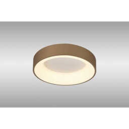 Niseko II Ring Ceiling 38cm 30W LED, 2700K-5000K Tuneable, 2250lm, Remote Control & APP, Gold, 3yrs Warranty - thumbnail 2