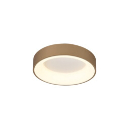 Niseko II Ring Ceiling 38cm 30W LED, 2700K-5000K Tuneable, 2250lm, Remote Control & APP, Gold, 3yrs Warranty