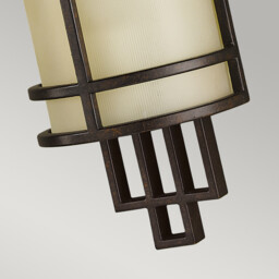 Fusion 1 Light Indoor Wall Light Bronze, E27 - thumbnail 5