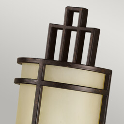 Fusion 1 Light Indoor Wall Light Bronze, E27 - thumbnail 2