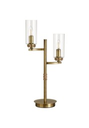 Seward Table Lamp, 2 x E14, Antique Brass - thumbnail 3