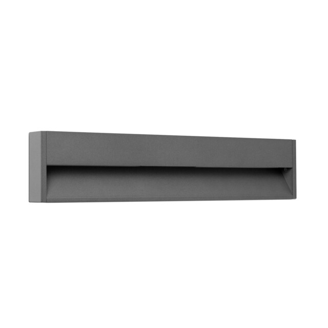 Grada Outdoor Surface Mounted LED Wall Lamp Dark Grey 12W 3000K IP54 - image 1