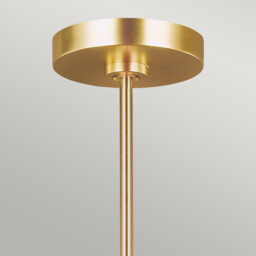 Jax 10 Light Chandelier, Burnished Brass, G9 - thumbnail 2