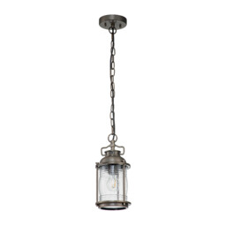 Kichler Ashland Bay Outdoor Pendant Ceiling Light Burnished Bronze, IP44 - thumbnail 2